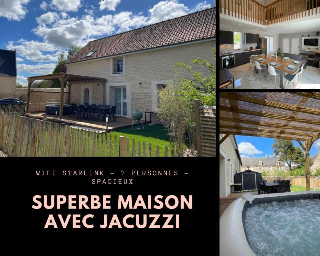 Belle maison avec jacuzzi