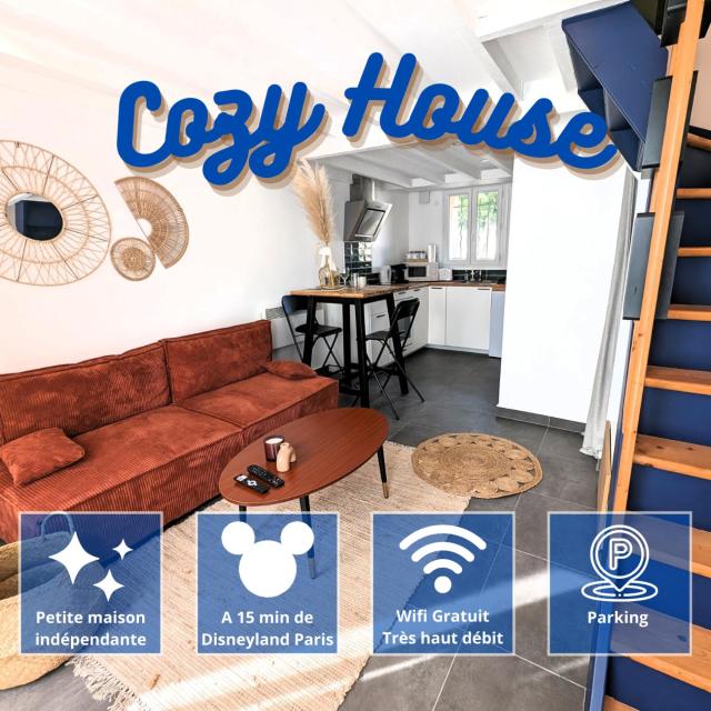 Cozy House - 15min Disneyland - Parking