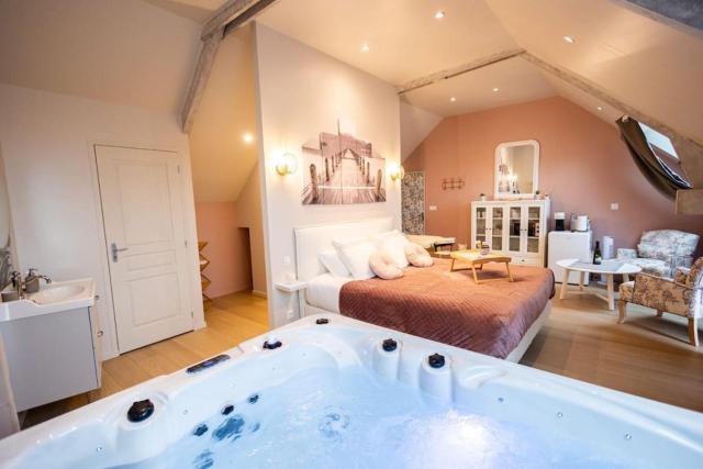 Le Cocon chambre avec Jacuzzi privatif Normandie