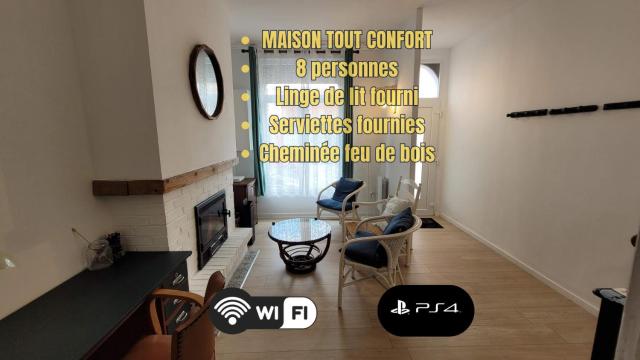 Maison 8 personnes Louvre Bollaert WIFI PS4