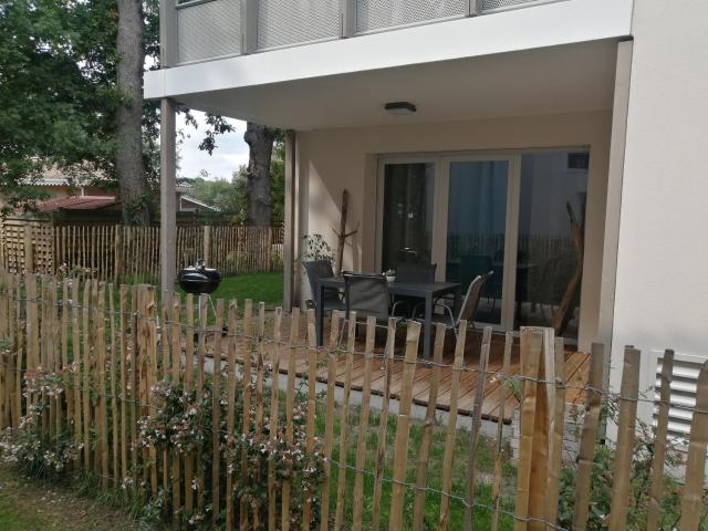 Appartement calme avec jardin dans résidence neuve