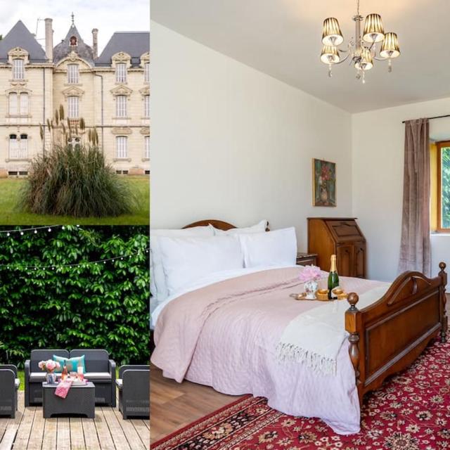 Large apartment on Chatêau grounds near Saumur and Angers