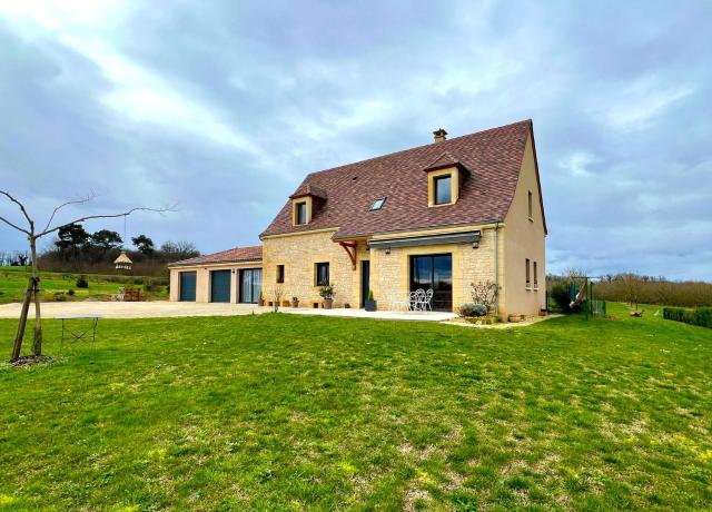 Villa Poujol en Dordogne, piscine chauffée