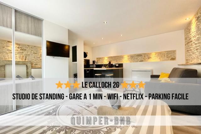 LE CALLOCH 2G - Studio 4 Étoiles - Quartier Gare