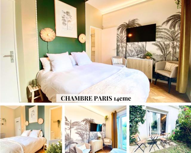 Chambre Cosy avec salle de bain et jardin privé