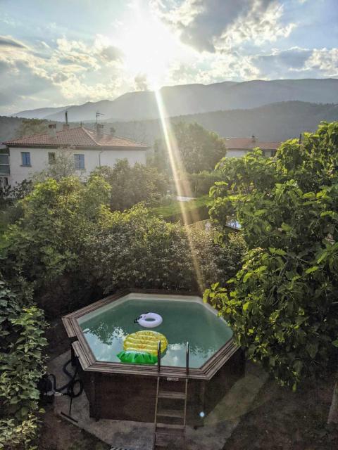 El Solà Spacieux studio avec accès jardin et piscine