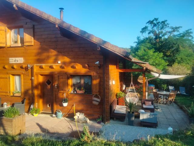 Chalet et jacuzzi