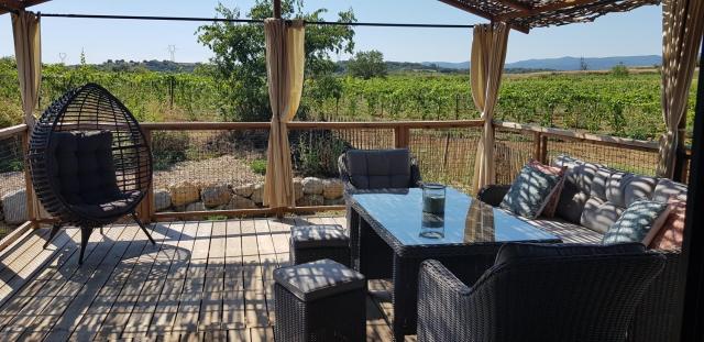 Lodges dans les vignes Domaine Terre des Mages