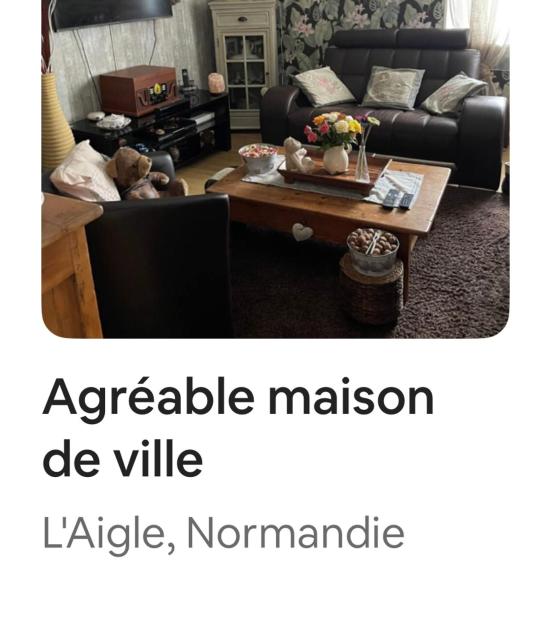 Agréable maison de ville