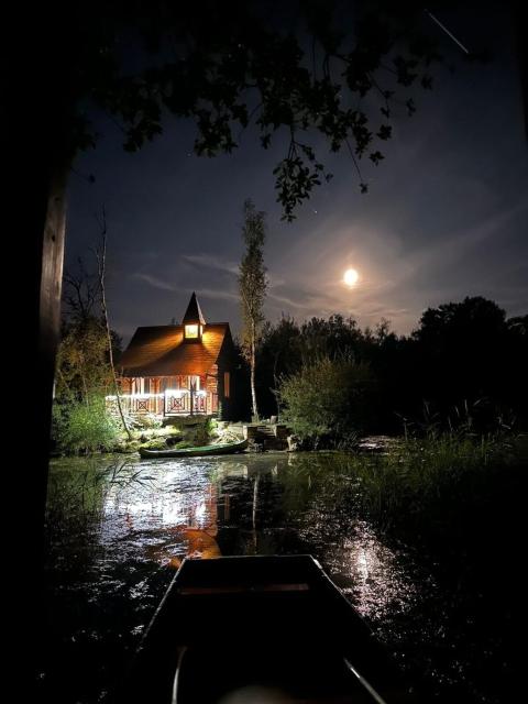 Cabane atypique sur une Île