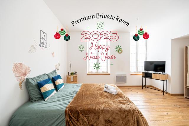 Bonne Année 2025 ! Chambre Privée Premium "La Suite Prestige"