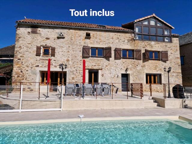 Enclos de la Rive 15 pers avec piscine chauffée