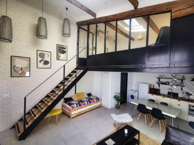 Loft en duplex- Antigone-Montpellier