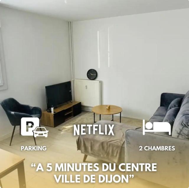 Appartement parking proche Dijon centre