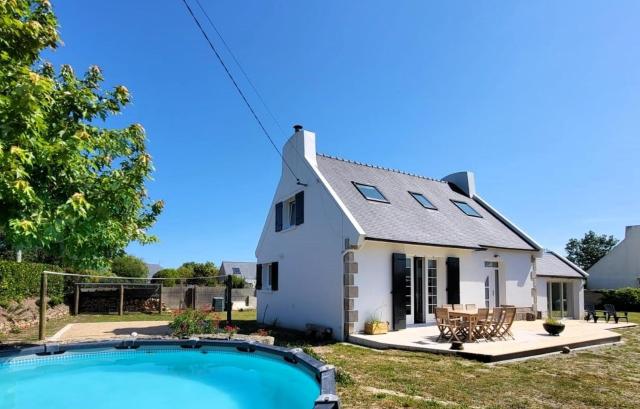 Maison Bord de Plage avec Piscine, Sauna, Bains à Remous, Volley