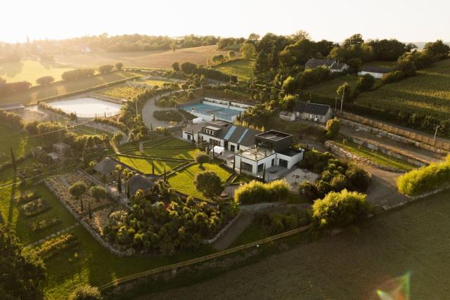 Villa, piscine intérieure - Baie Mont Saint Michel