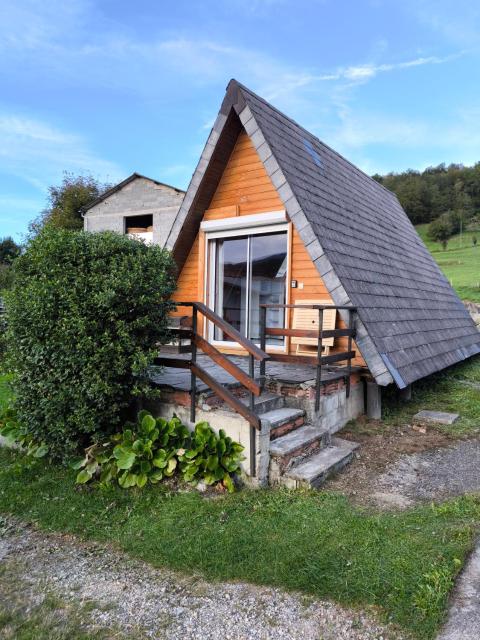 Petit chalet avec terrasse