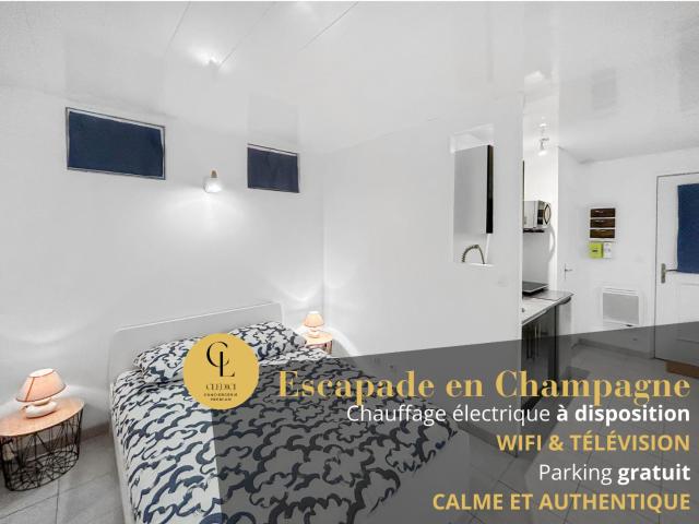 Escapade en Champagne - Modern, Wifi, 2 pers