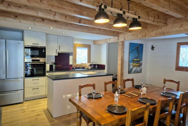 Magnifique chalet Nordique à La Féclaz - Idéal pour 6 personnes