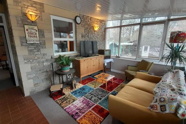 Quirky mid century themed holiday home