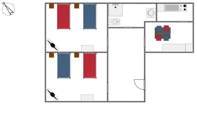 homes of ruhr- Monteurwohnung Kabuff