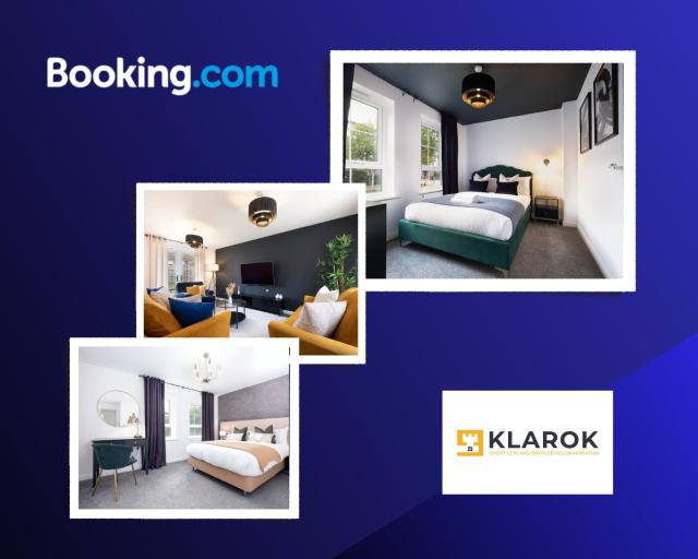 Four Bedroom Semi Detached House By Klarok Accommodation Peterborough With Free Parking & Garden