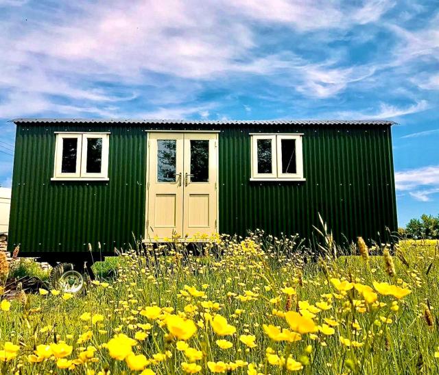 Bathsheba, Luxurious Shepherds Hut set in Todber a hamlet set in Thomas Hardy's iconic rural Dorset