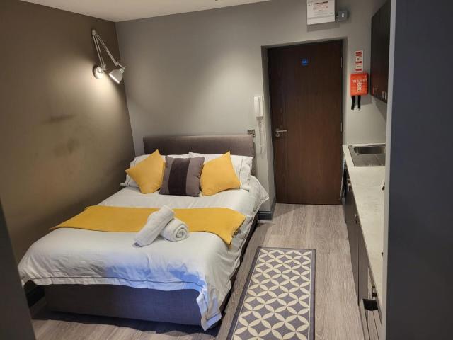 Tren-D Luxe Studio Apartment Room 2 - Contractors, Relocators, Profesionals, NHS Staff Welcome