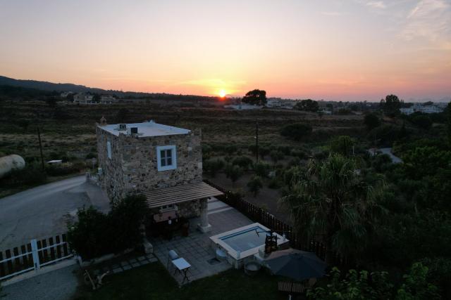 Traditional Kos villa with swimming pool, lawn yard and bbq