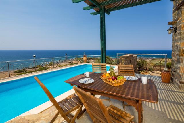 Amazing sea views at villa Elafonissi with private pool, near Elafonissi beach