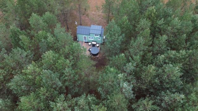 Tiny house in the forest