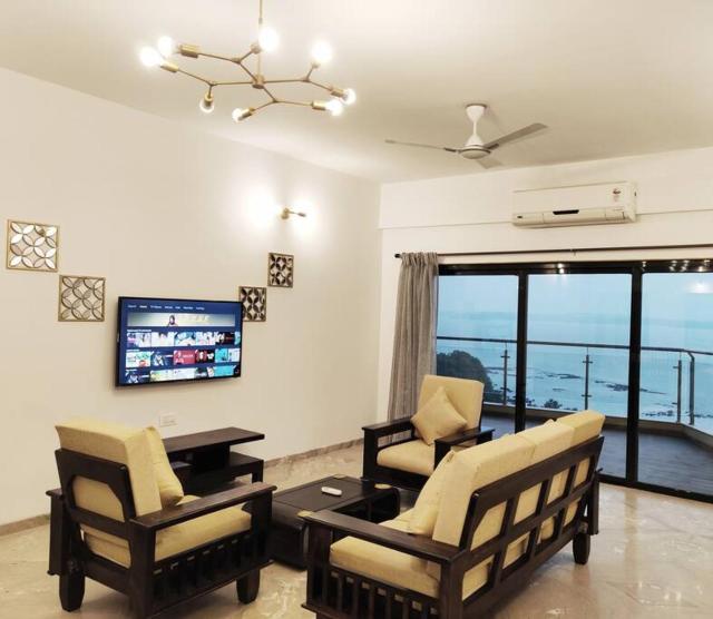 Stelliam's Chic 2 Bhk Sea View Apartment in Goa