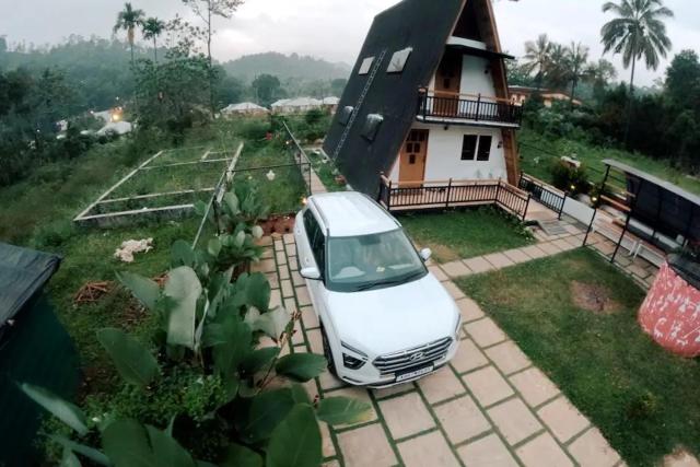 Charming View 'A' Frame 2BHK Villa- Wayanad