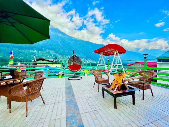 The Vista Legacy Resort, Manali - #near mall road #centrally heated & air cooled rooms #big parking #best selling #premium rooms #luxury collection #open terrace #lift #playing zone #property of the year