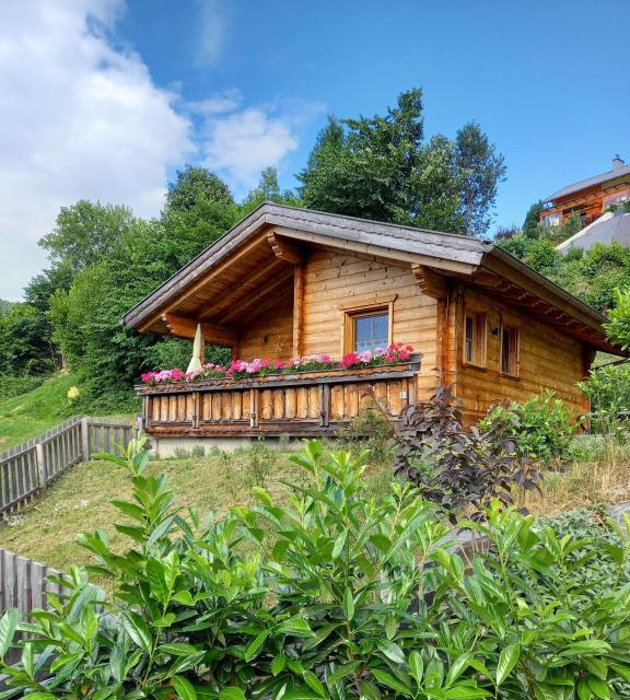 Das Paradieschen Edlitz - behagliche Blockhütte mit Kamin