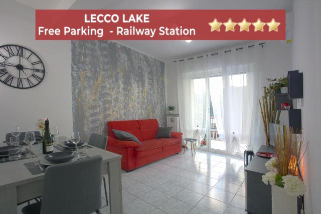 Lago di Lecco - Parcheggio Gratuito - Stazione Ferroviaria