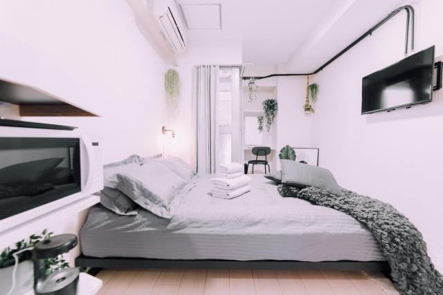 Minimalist Loft Namba Compact Studio with a 24-hour Gym MA401