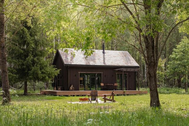 Kupetaite - Straw Bale Cabin in Nature