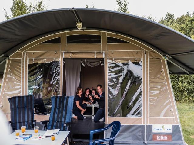 Nice tent lodge, not far from historic Diekirch