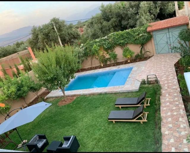 Villa avec piscine privée à ghmate route d'ourika