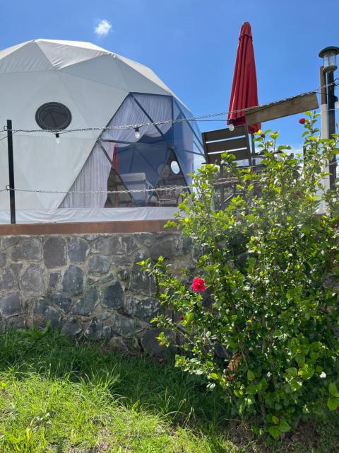 El Gato Glamping con vista al valle