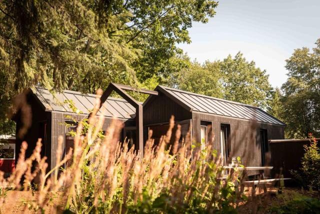 Hytte I Tiny house met zonnige bostuin