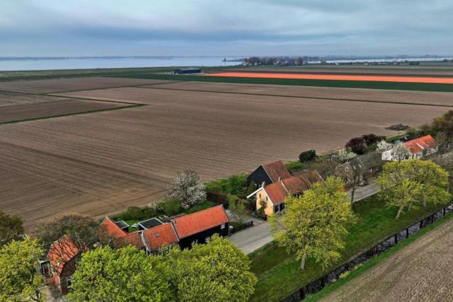 Luxe vakantiehuis in dijkboerderij