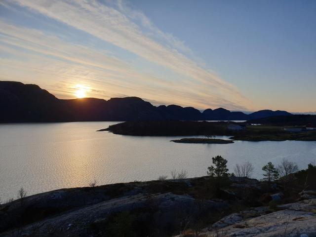 Kleines Haus am Fjord