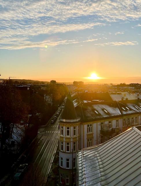 Oslo Frogner Garden Penthouse Terrasse