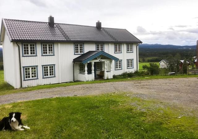 Newly renovated house on a farm