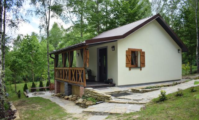 Hacienda domek całoroczny z jacuzzi w lesie pod Rzeszowem