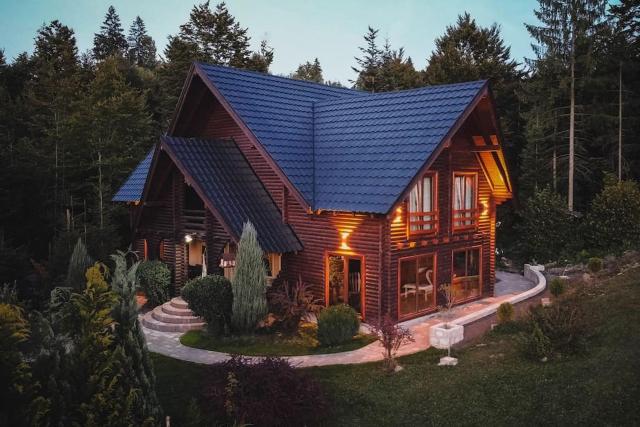 Rustic Wood Villa