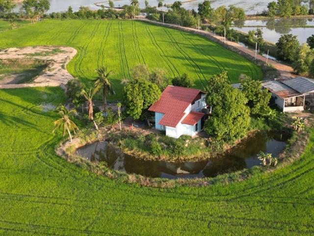 Aran Hostel&Cafe NakornSawan Pool Villa on the rice field