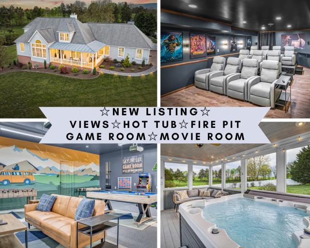 Amazing House - Movie & Game Room, Hot Tub, Fire Pit & Golf Course